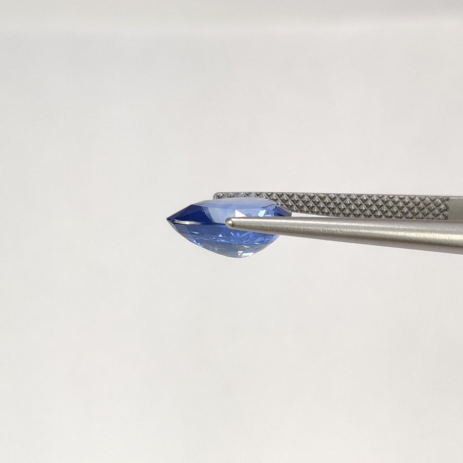 2.54 cts Unheated Natural Blue Sapphire Loose Gemstone Pear Cut