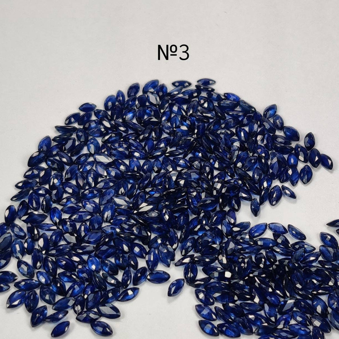 4x2 MM Natural Blue Sapphire Marquise Cut | 9 Different Grades | Varieties Of Color & Clarity | Deep / Medium / Pastel Blue | Calibrated