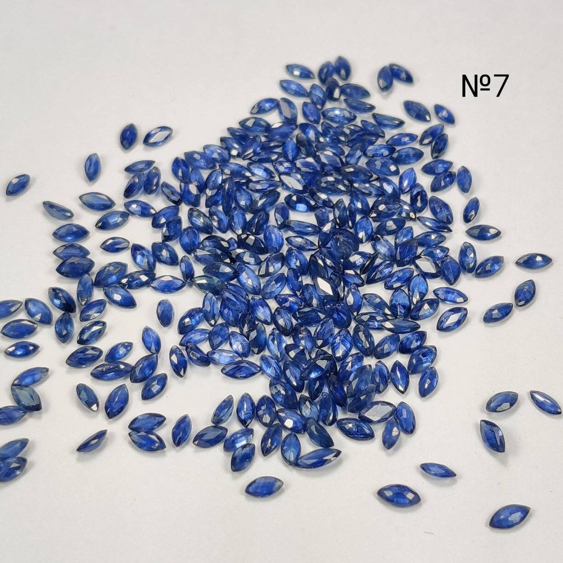 4x2 MM Natural Blue Sapphire Marquise Cut | 9 Different Grades | Varieties Of Color & Clarity | Deep / Medium / Pastel Blue | Calibrated