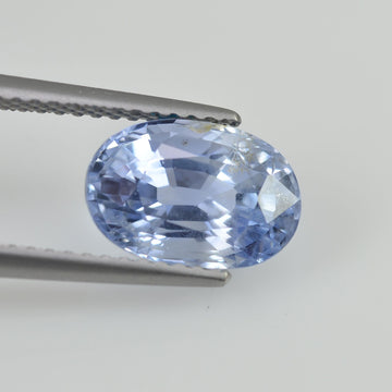 3.56 cts Natural Blue Sapphire Loose Gemstone Oval Cut