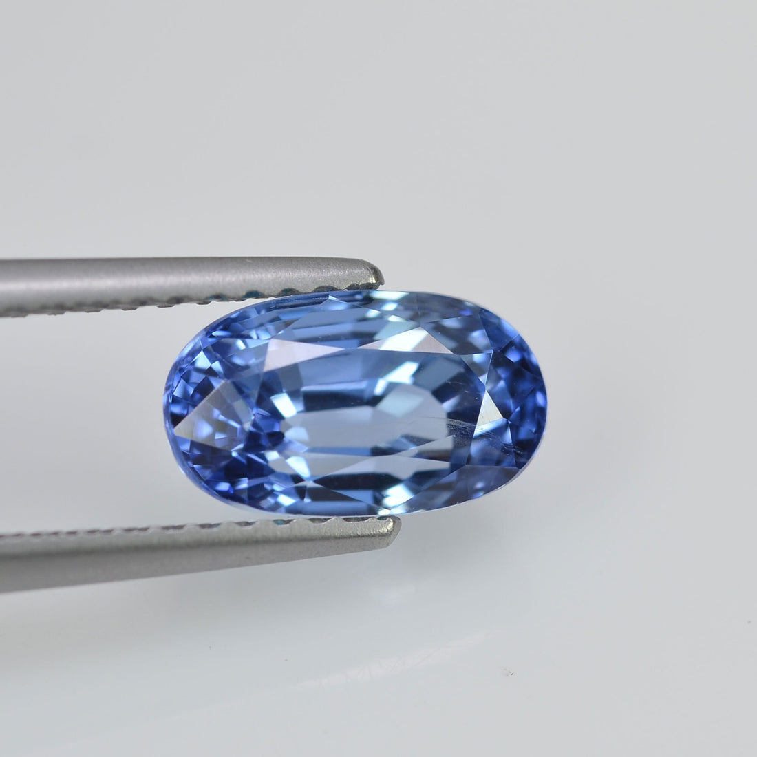 2.41 cts Unheated Natural Blue Sapphire Loose Gemstone Oval Cut Certified