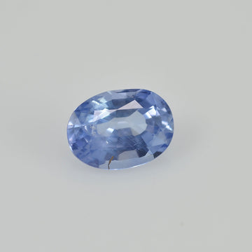 1.35 cts Natural Blue Sapphire Loose Gemstone Oval Cut Certified