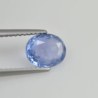 1.47 cts Natural Blue Sapphire Loose Gemstone Oval Cut