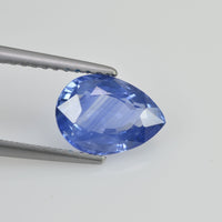 1.96 cts Natural Blue Sapphire Loose Gemstone Pear Cut Certified
