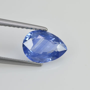 1.96 cts Natural Blue Sapphire Loose Gemstone Pear Cut Certified