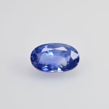 1.63 cts Natural Blue Sapphire Loose Gemstone Oval Cut Certified