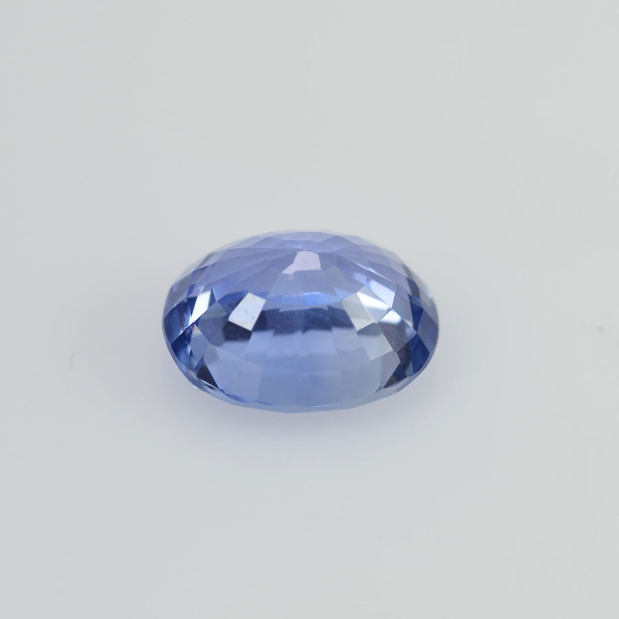 1.70 cts Unheated Natural Blue Sapphire Loose Gemstone Oval Cut Certified