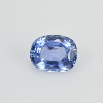 1.62 cts Unheated Natural Blue Sapphire Loose Gemstone Oval Cut Certified