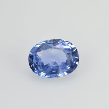 1.49 cts Unheated Natural Blue Sapphire Loose Gemstone Oval Cut Certified