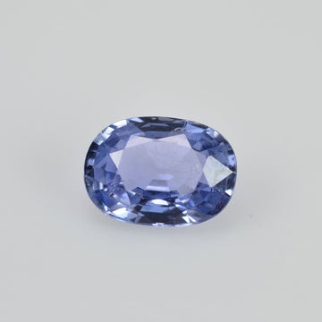 1.50 cts Unheated Natural Blue Sapphire Loose Gemstone Oval Cut Certified