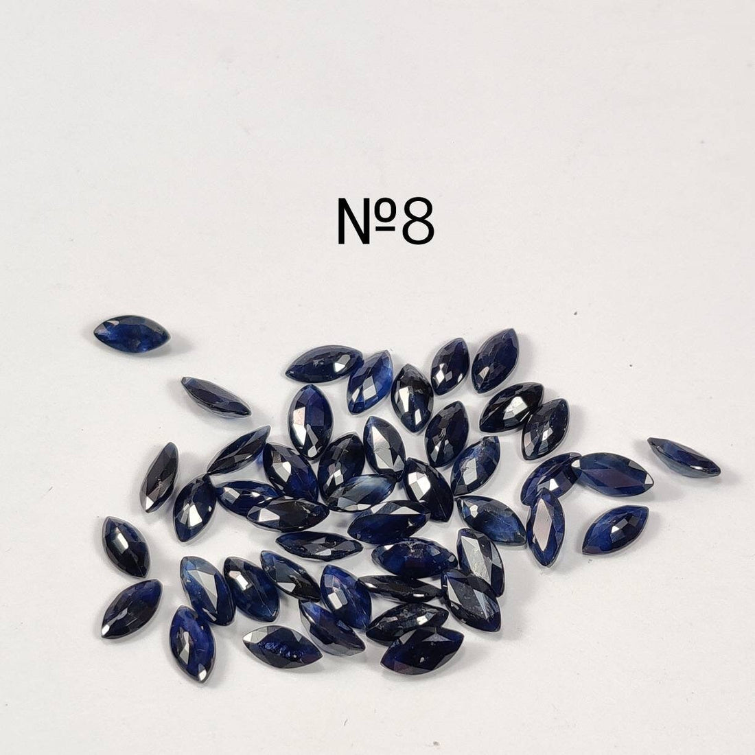 6x3 MM Natural Blue Sapphire Marquise Cut | 9 Different Grades | Varieties Of Color & Clarity | Deep / Medium / Pastel Blue | Calibrated