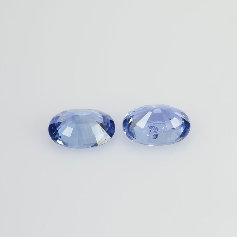 1.55 cts Natural Blue Sapphire Loose Pair Gemstone Oval Cut