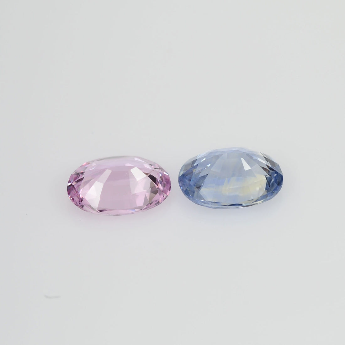 1.73 cts Natural Fancy Sapphire Loose Pair Gemstone Oval Cut