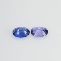 1.62 cts Natural Fancy Sapphire Loose Pair Gemstone Oval Cut