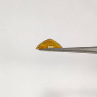 8.16 cts Natural Yellow Sapphire Loose Gemstone Oval Cut