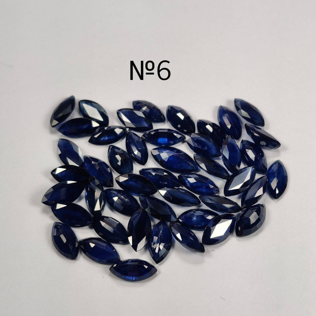 10x5 MM Natural Blue Sapphire Marquise Cut | 9 Different Grades | Varieties Of Color & Clarity | Deep / Medium / Pastel Blue | Calibrated