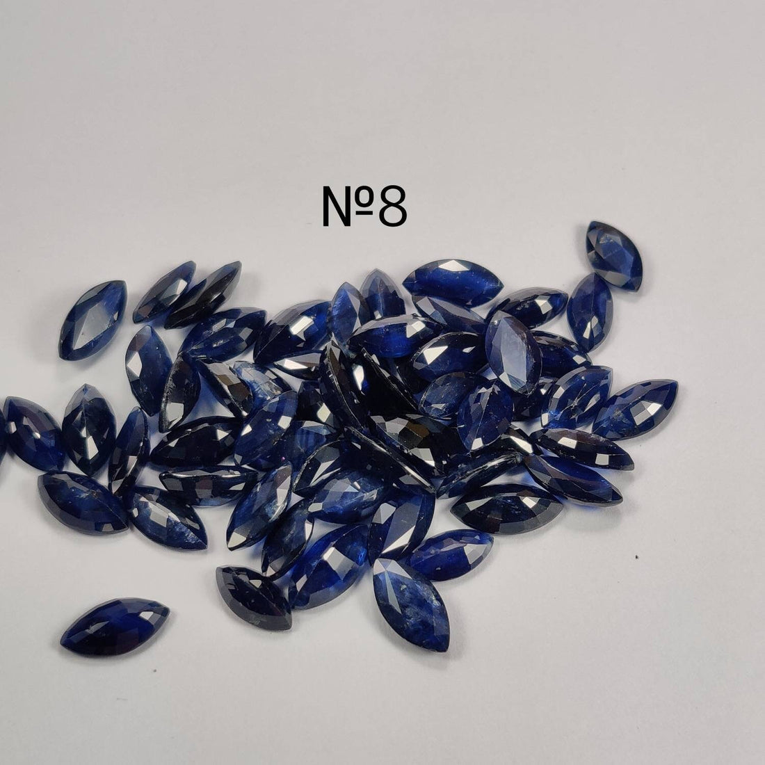 10x5 MM Natural Blue Sapphire Marquise Cut | 9 Different Grades | Varieties Of Color & Clarity | Deep / Medium / Pastel Blue | Calibrated