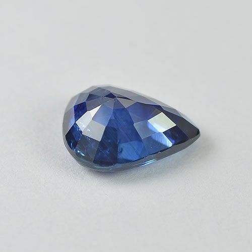 1.53 cts Natural Blue Sapphire Loose Gemstone Pear Cut