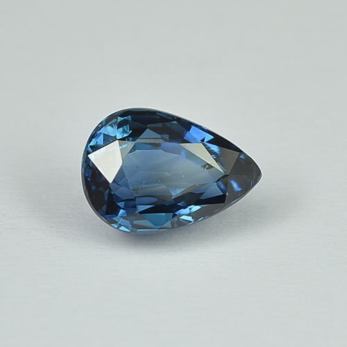 1.26 cts Natural Blue Sapphire Loose Gemstone Pear Cut