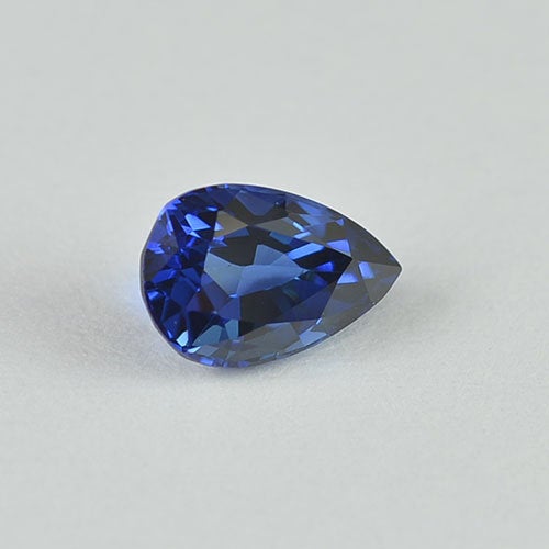 0.70 cts Natural Blue Sapphire Loose Gemstone Pear Cut
