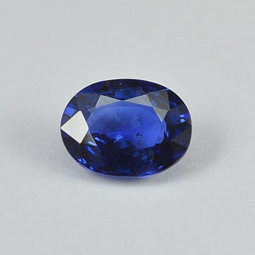 1.74 cts Natural Blue Sapphire Loose Gemstone Oval Cut Certified