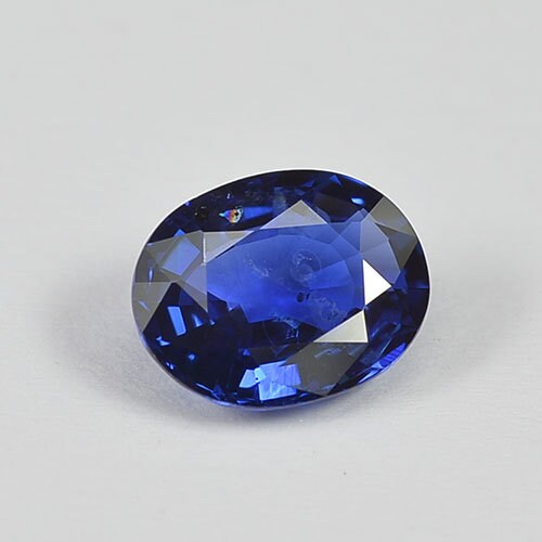 1.74 cts Natural Blue Sapphire Loose Gemstone Oval Cut Certified