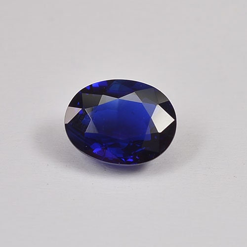 2.07 cts Natural Blue Sapphire Loose Gemstone Oval Cut Certified