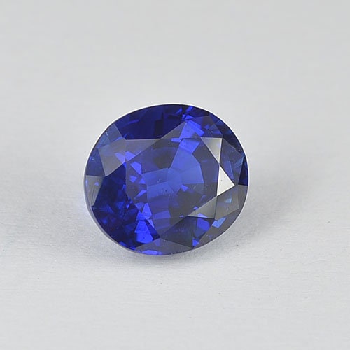 2.57 cts Natural Unheated Blue Sapphire Loose Gemstone Oval Cut GRS Certified