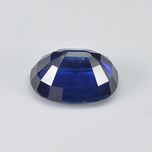 6.09 cts Natural Blue Sapphire Loose Gemstone Oval Cut GRS Certified