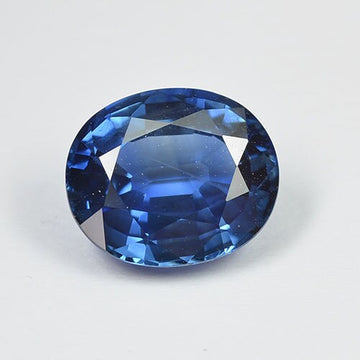 5.27 cts Natural Blue Sapphire Loose Gemstone Oval Cut