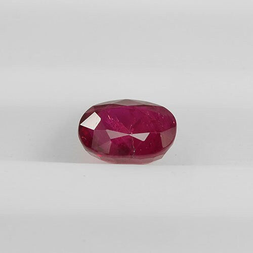 0.97 cts Natural Thai Ruby Loose Gemstone Oval Cut