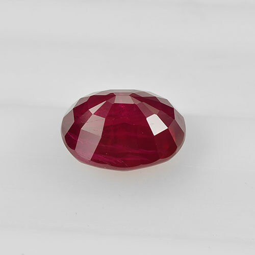 1.76 cts Natural Burma Ruby Loose Gemstone Oval Cut