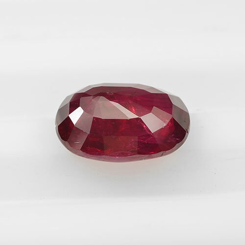 3.90 cts Natural Madagascar Ruby Loose Gemstone Oval Cut | GRS Certified