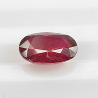 3.90 cts Natural Madagascar Ruby Loose Gemstone Oval Cut | GRS Certified