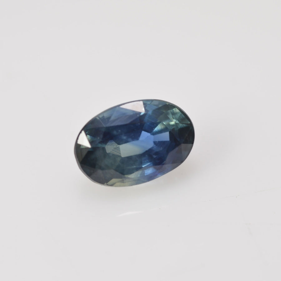 0.73 cts Natural Blue Green Teal Sapphire Loose Gemstone Oval Cut