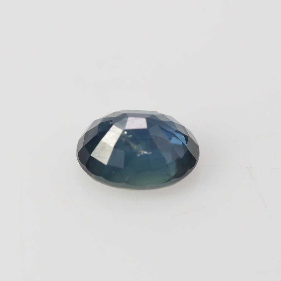 0.82 cts Natural Blue Green Teal Sapphire Loose Gemstone Oval Cut