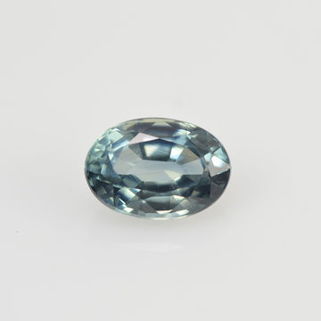 0.67 cts Natural Blue Green Teal Sapphire Loose Gemstone Oval Cut - Thai Gems Export Ltd.