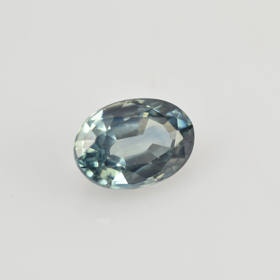 0.67 cts Natural Blue Green Teal Sapphire Loose Gemstone Oval Cut - Thai Gems Export Ltd.