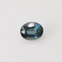 0.59 cts Natural Blue Green Teal Sapphire Loose Gemstone Oval Cut