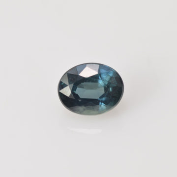 0.59 cts Natural Blue Green Teal Sapphire Loose Gemstone Oval Cut