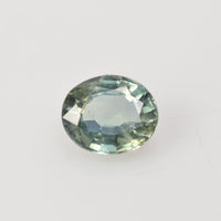 0.72 cts Natural Green Teal Sapphire Loose Gemstone Oval Cut - Thai Gems Export Ltd.