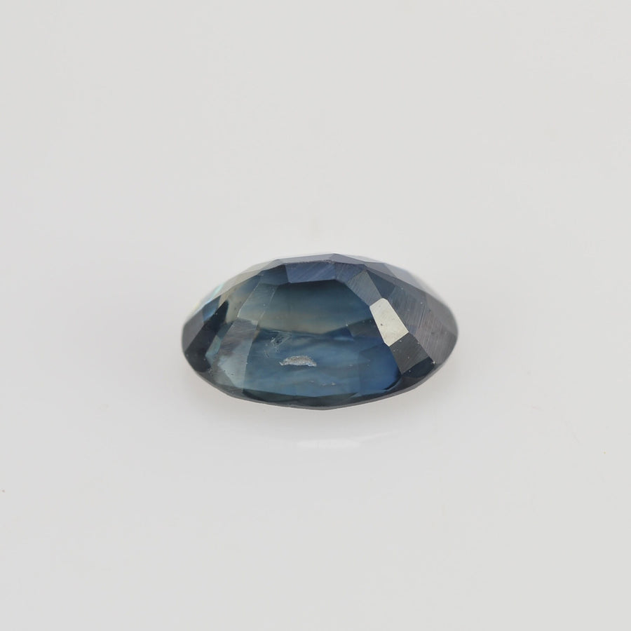 0.54 cts Natural Blue Green Teal Sapphire Loose Gemstone Oval Cut