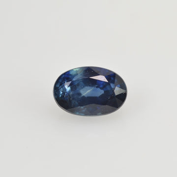 0.68 cts Natural Blue Teal Sapphire Loose Gemstone Oval Cut
