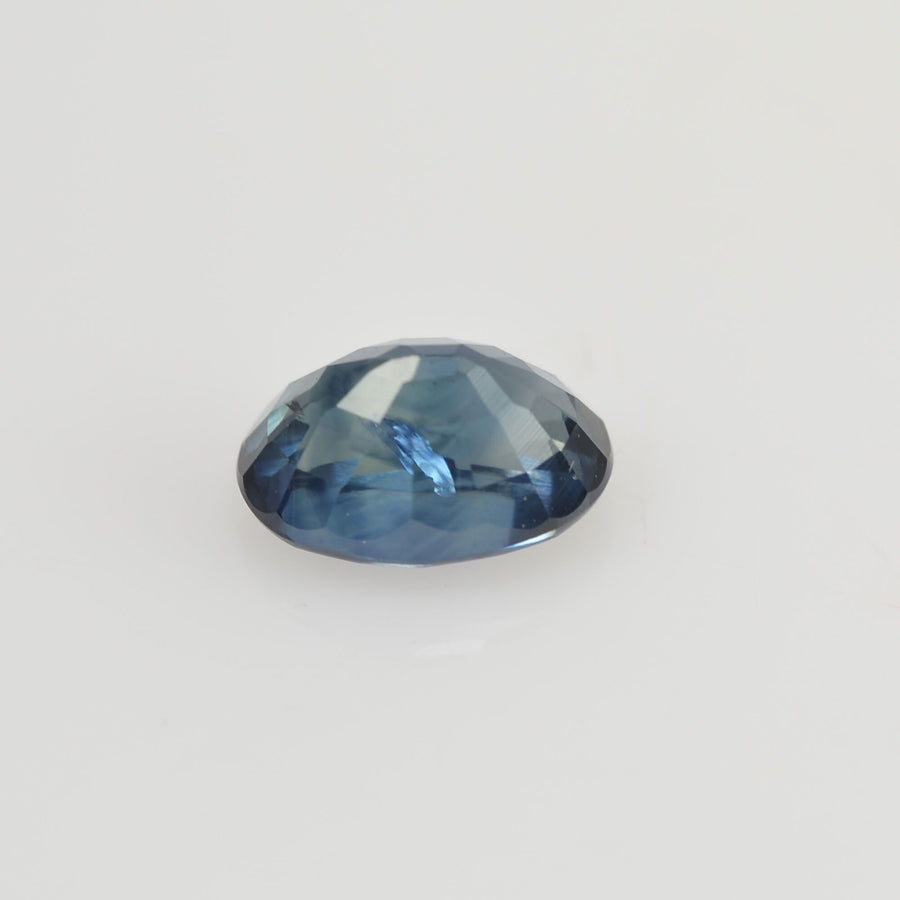 0.68 cts Natural Blue Teal Sapphire Loose Gemstone Oval Cut