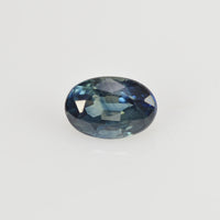 0.55 cts Natural Teal Sapphire Loose Gemstone Oval Cut