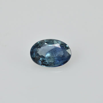 0.49 cts Natural Blue Green Teal Sapphire Loose Gemstone Oval Cut