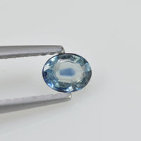 0.45 cts Natural Blue Green Teal Sapphire Loose Gemstone Oval Cut