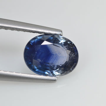 1.60 cts Natural Blue Sapphire Loose Gemstone Oval Cut
