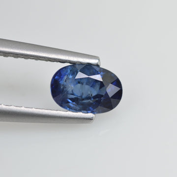 0.84 cts Natural Blue Sapphire Loose Gemstone Oval Cut