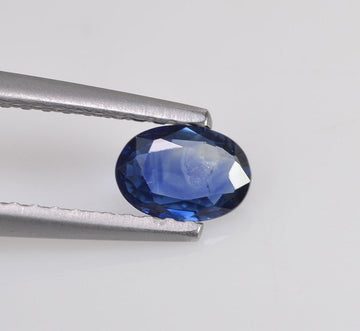 0.41 cts Natural Blue Sapphire Loose Gemstone Oval Cut